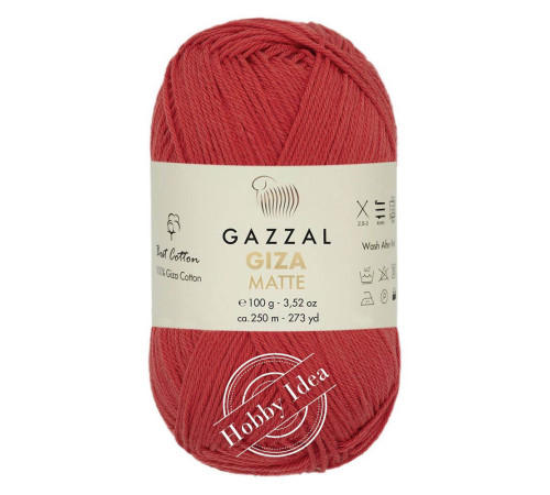 Gazzal Giza Matte 5566 Красный