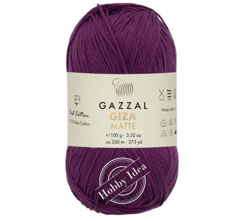 Gazzal Giza Matte 5567 Сливовый