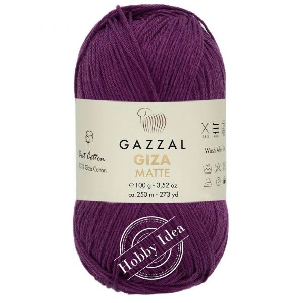 Gazzal Giza Matte 5567 Сливовый из категории Gazzal Giza Matte