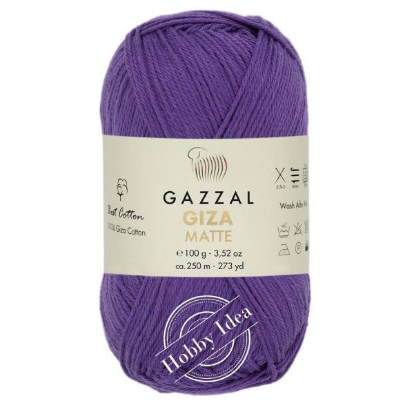 Gazzal Giza Matte 5568 Фиолетовый из категории Gazzal Giza Matte