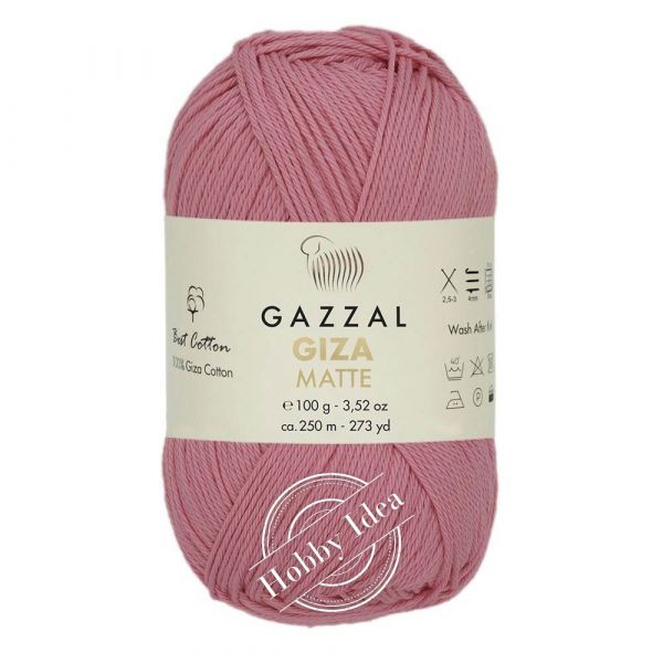 Gazzal Giza Matte 5570 Нежный коралл из категории Gazzal Giza Matte