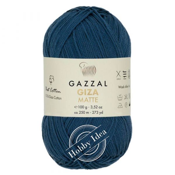 Gazzal Giza Matte 5575 Тёмно-синий из категории Gazzal Giza Matte