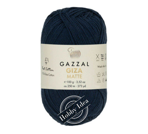 Gazzal Giza Matte 5576 Синие чернила