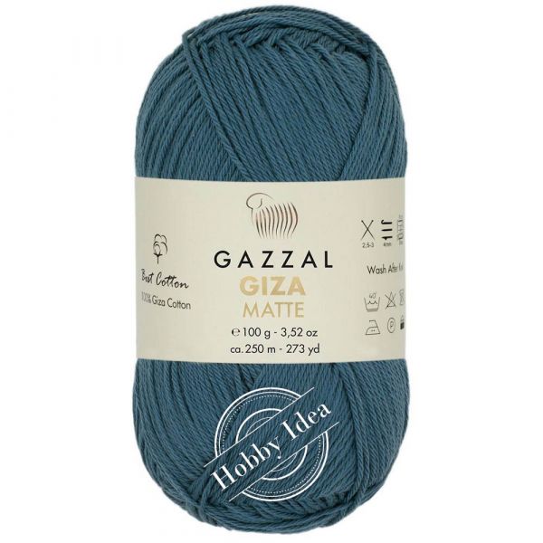 Gazzal Giza Matte 5579 Синяя сталь из категории Gazzal Giza Matte