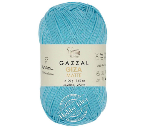 Gazzal Giza Matte 5580 Бирюзовый