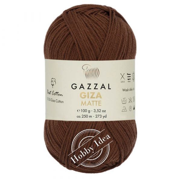 Gazzal Giza Matte 5585 Коричневый из категории Gazzal Giza Matte