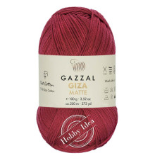 Gazzal Giza Matte 5587 Тёмная брусника