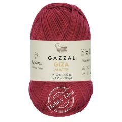 Gazzal Giza Matte 5587 Тёмная брусника