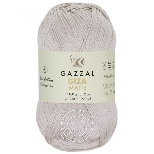 Gazzal Giza Matte 5588 Жемчужный из категории Gazzal Giza Matte