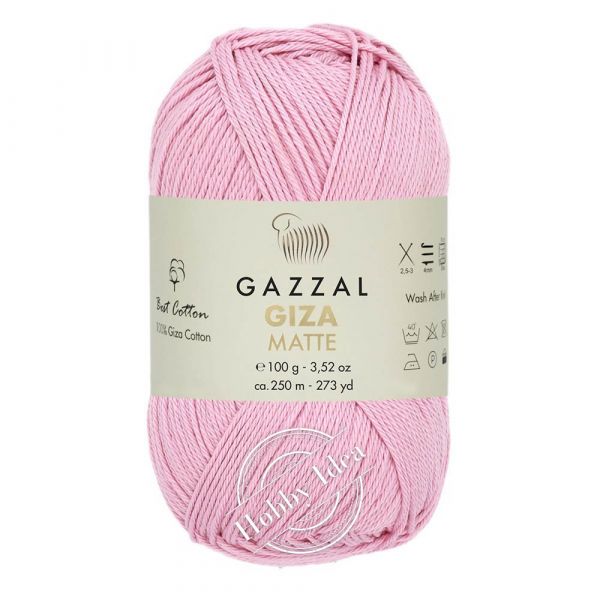 Gazzal Giza Matte 5592 Розовый из категории Gazzal Giza Matte