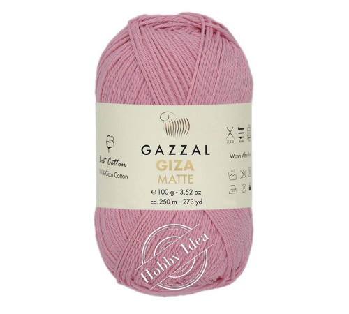Gazzal Giza Matte 5596 Приглушенный розовый