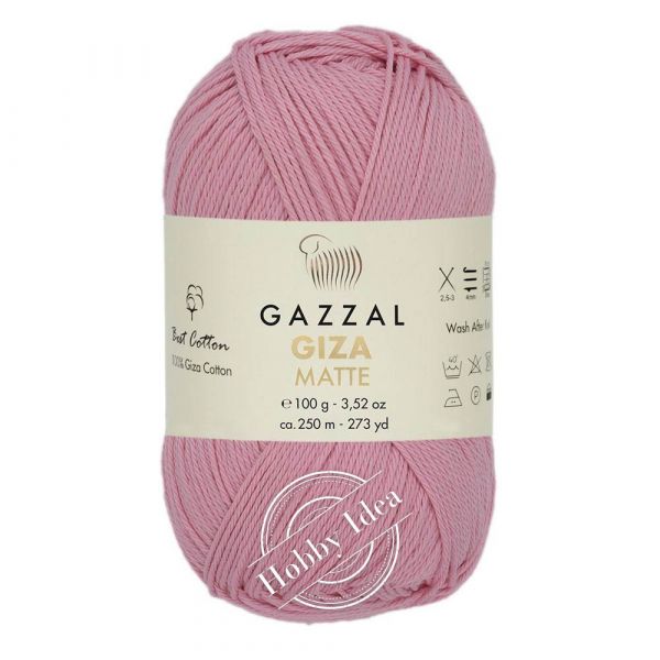 Gazzal Giza Matte 5596 Приглушенный розовый из категории Gazzal Giza Matte