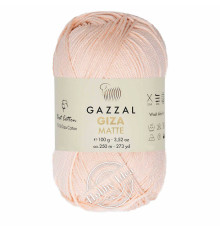 Gazzal Giza Matte 5597 Персиковый крем