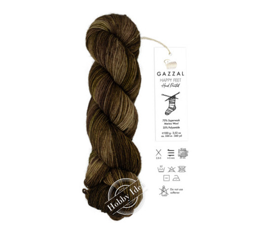 Gazzal Happy Feet 3262 Коричнево-мшистый