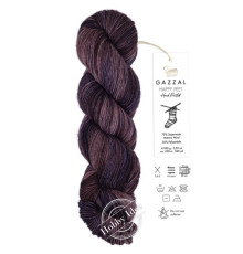 Gazzal Happy Feet 3271 Тёмно-лилово-пудровый