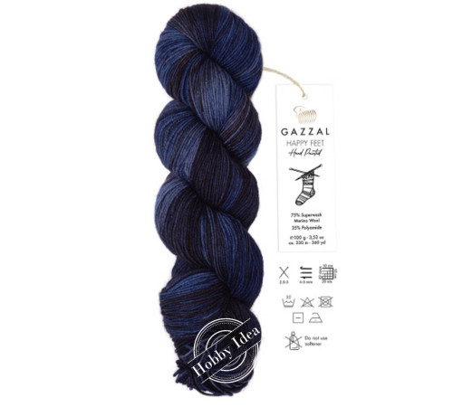 Gazzal Happy Feet 3272 Чёрно-синий