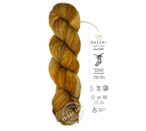 Gazzal Happy Feet 3274 Горчично-коричневый