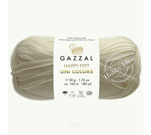 Gazzal Happy Feet Uni Colors 3550 Насыщенно-бежевый
