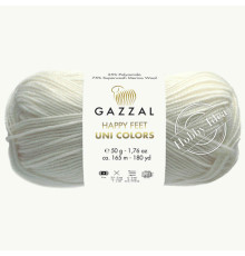 Gazzal Happy Feet Uni Colors 3551 Белый