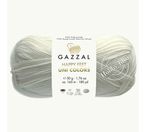 Gazzal Happy Feet Uni Colors 3551 Белый