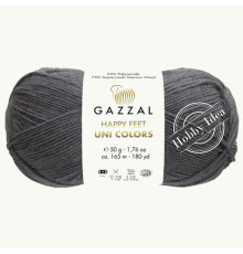 Gazzal Happy Feet Uni Colors 3553 Стальной