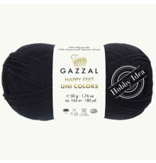 Gazzal Happy Feet Uni Colors 3554 Чёрный