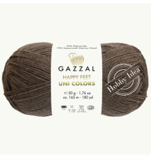 Gazzal Happy Feet Uni Colors 3557 Шоколадный