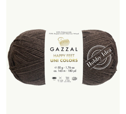 Gazzal Happy Feet Uni Colors 3558 Коричневый