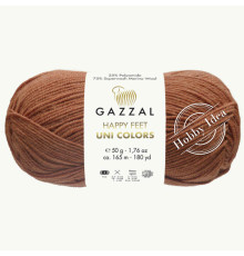 Gazzal Happy Feet Uni Colors 3560 Терракотовый