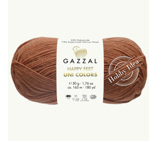 Gazzal Happy Feet Uni Colors 3560 Терракотовый