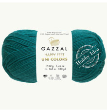 Gazzal Happy Feet Uni Colors 3562 Тёмно-мятный