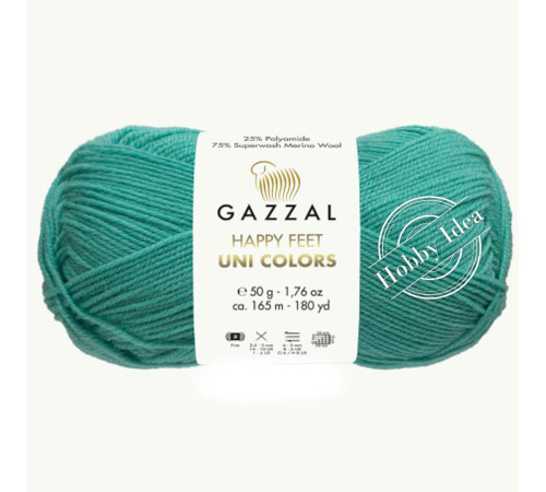 Gazzal Happy Feet Uni Colors 3563 Светло-мятный
