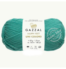 Gazzal Happy Feet Uni Colors 3564 Бирюзовый