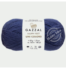 Gazzal Happy Feet Uni Colors 3565 Синий