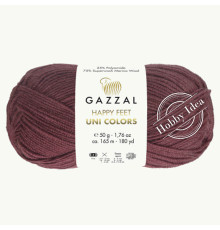 Gazzal Happy Feet Uni Colors 3568 Тёмно-кирпичный