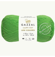 Gazzal Happy Feet Uni Colors 3570 Лаймовый