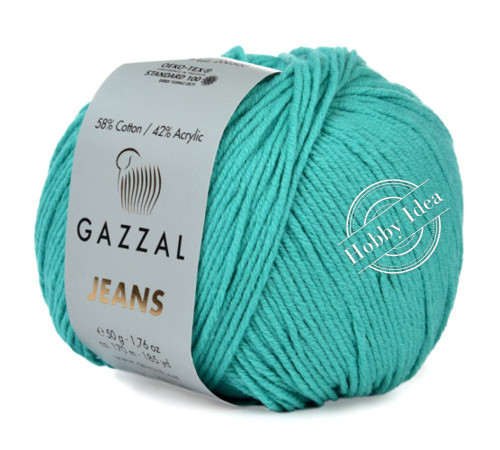 Gazzal Jeans 1108 Зелёно-лазурный