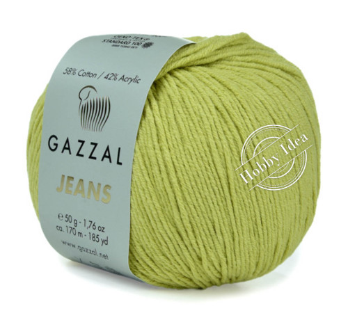 Gazzal Jeans 1126 Жёлто-зелёный