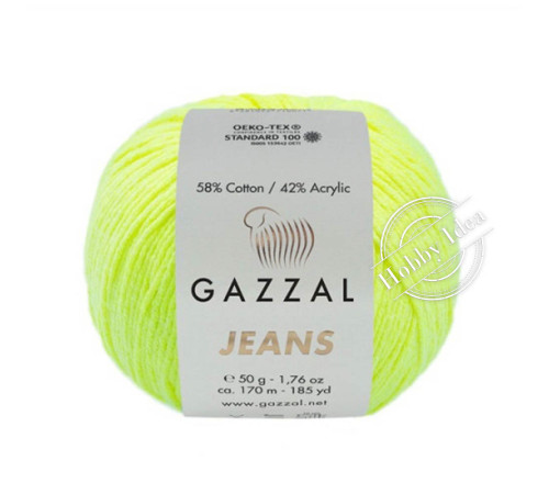 Gazzal Jeans 1148 Неоновый жёлтый