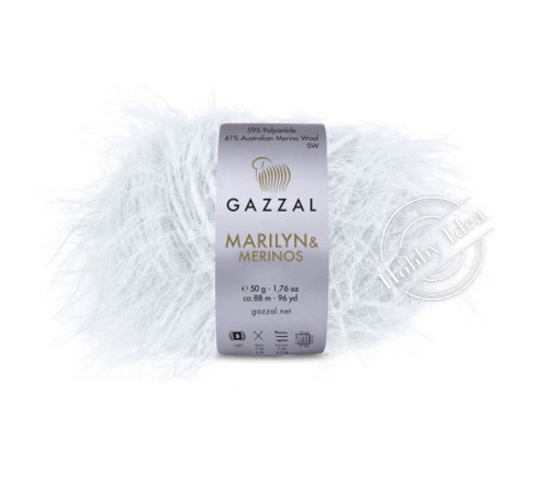 Gazzal Marilyn & Merinos 8251 Белый