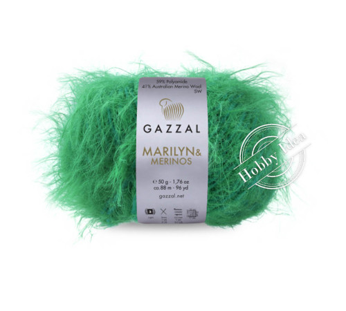 Gazzal Marilyn & Merinos 8258 Зелёный