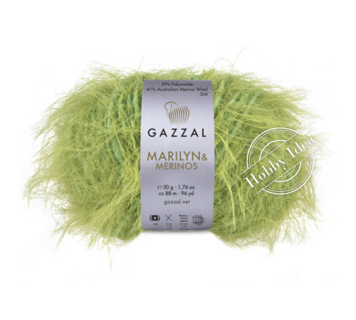 Gazzal Marilyn & Merinos 8259 Нежная зелень