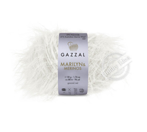 Gazzal Marilyn & Merinos 8269 Молочный