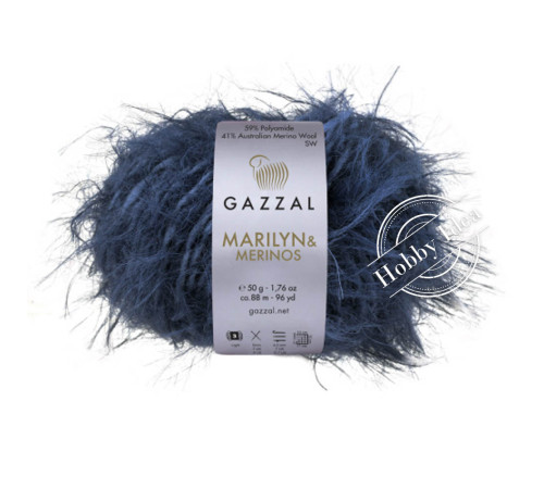 Gazzal Marilyn & Merinos 8273 Синие чернила