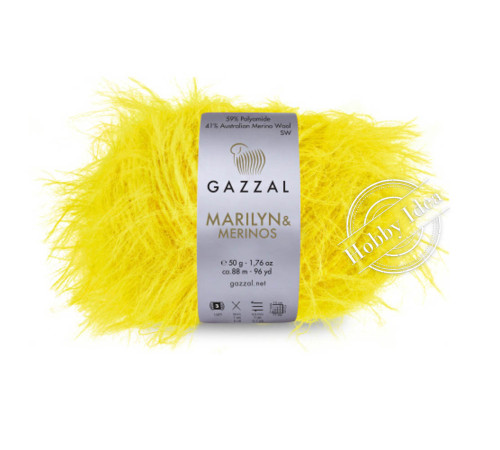Gazzal Marilyn & Merinos 8277 Яркий жёлтый