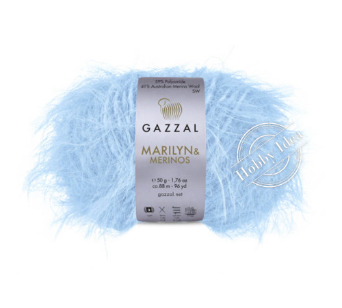 Gazzal Marilyn & Merinos 8279 Голубой