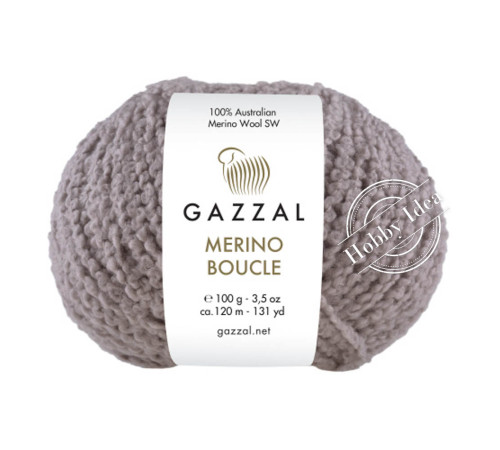 Gazzal Merino Boucle 3762 Тауп