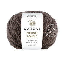 Gazzal Merino Boucle 3763 Шоколад