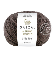 Gazzal Merino Boucle 3763 Шоколад