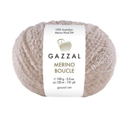 Gazzal Merino Boucle 3764 Бежевый